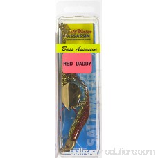 Bass Assassin Saltwater 4 Red Daddy Spinner Lure, 2-Count 564791037
